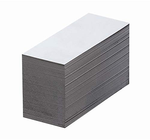 kaiserkraft | Magnet-Lagerschilder | weiß | HxB 20 x 80 mm | VE 100 Stk