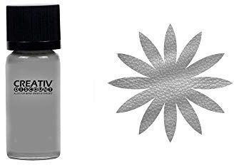 CREATIV DISCOUNT Ledermalfarbe, 20ml, silber