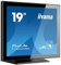 iiyama ProLite T1932MSC-B5AG - LED monitor - 19 - touchscreen - 1280 x 1024 @ 75 Hz - IPS - 250 cd/m² - 1000:1-14 ms - HDMI, VGA, DisplayPort - speakers - black
