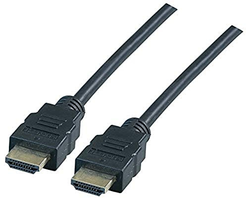 EFB HighSpeed HDMI Anschlusskabel mit Ethernet, Stecker Typ A - Stecker Typ A, 4K30Hz, schwarz