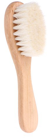 Haarbürste mit Holzgriff, für Neugeborene