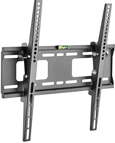 RICOO Support Mural TV Plat N2344 Inclinable Fix ation TV Universel 32-55 Pouces (81-140 cm) Télé OLED LCD LED écran