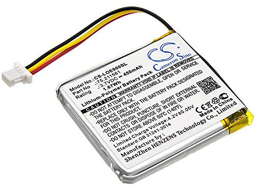 TCTK Akku 450mAh Kompatibel mit [Logitech] UE9000 Ersetzt 75.211561