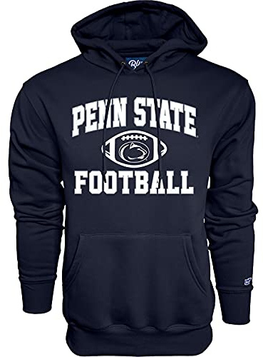 Blue 84 NCAA Mens Hoodie Team Color Football