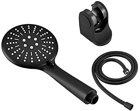 EYCFSJ Haute Pression Douchette Pommeau De Douche De Bain 3 Fonctions Et Pommeau De Douche De Pluie Haute Pression Et 1 5 Porte Tuyau Filtre Eau Salle De Bains Buse De Spa