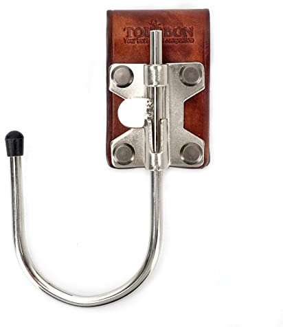 TOURBON Leather Trowel Hand Tool Belt Holster Electricians Wire Carry Hanger