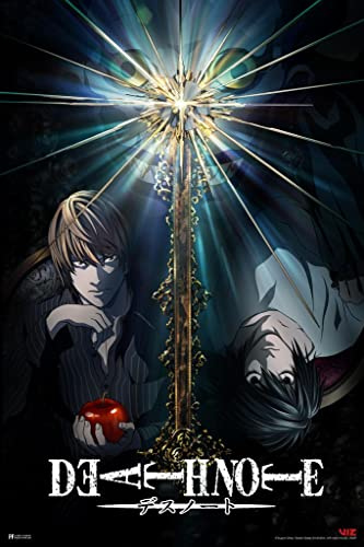 Death Note Anime Poster Movie Posters Wall Decor Anime Merch Cool Teen Boys Room Bedroom Decor Aesthetic Anime Manga Series Wall Art Poster Modern Decorations Cool Wall Decor Art Print Poster 16x24