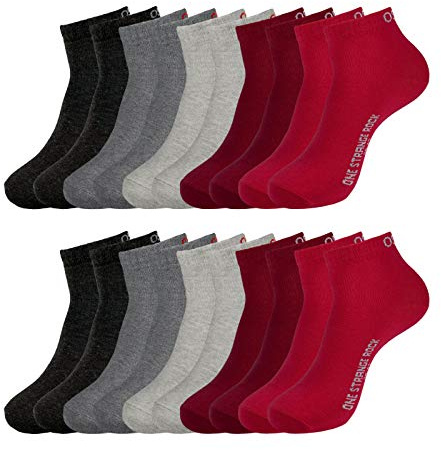 ONE STRANGE ROCK Quarter Socken Kurzsocken Herren Damen 5, 10, 15, 20, 30 Paar