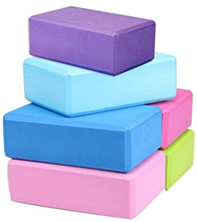 Yoga Block Non Slip Eva Schaumblöcke Fitness Ziegelsteine Hochdichte Übungsblock zum Dehnen von 6 Prozent
