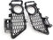 Nonuin Nebelscheinwerfer Abdeckungen 2 Stücke Auto Front Stoßstange Nebel Licht Grills Mesh Shell 51118054155 Nebel Licht Abdeckung Rahmen Für B&MW 3 Serie F30 F31 2012-on