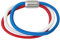 Fan Sport Armband Nationen Russland Flagge Segeltau Unisex Friedensarmband Fanartikel Magnetverschluss 8mm Durchmesser Fußball WM (22.00, Russland)