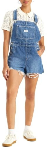 Levi's Levis Women's Vintage Shortall MED Indigo-Worn IN, MEND ME NOT, 42