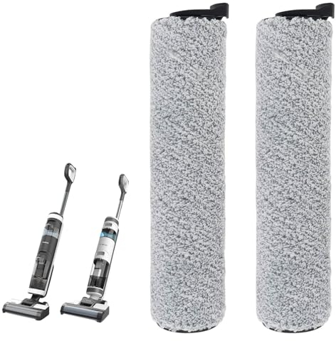 Lot de 2 brosses de rechange pour aspirateur Tineco iFloor 3/Floor One S3/iFloor 2, kit d'accessoires de rechange pour aspirateur sans fil
