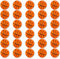 EOGRFW 30 Stück Mini Basketball,4 cm Mini Basketbälle,Mini- Basketball-Stressbälle,Mini Sportbälle Schaumstoffbäll Klein,Basketball Geschenke Partygeschenke für Kinder