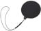 Leather Lens Cap Sticker Camera Lens Protector 7cm Diameter Instant Camera Lens Cover with Anti Lost Strap