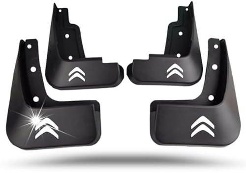 QVBGFF 4 Stücke Auto Schmutzfänger,für Citroen Jumper II 2006-2016 Vorder- und Hinterräder Kotflügel Spritzschutz Protektoren Bausatz,Auto Zubehör