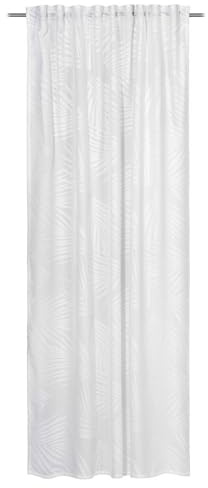 Gözze Verdeckter Schlaufenschal - Weiß - Polyester - 140 x 245 cm