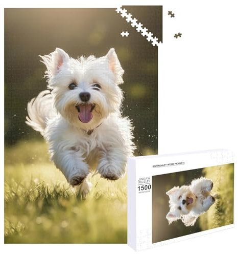 Persönliches Puzzle, Personalisiertes Puzzle mit eigenem Bild, Gestalte Dein individuelles Fotopuzzle für Geburtstage, Muttertag, Valentinstag & Hochzeiten (vertikale Version, 1500 PCS)