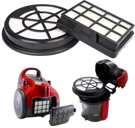 BBZ152EF - Juego de accesorios de filtro para Bosch Serie 2 sin bolsa, 2 filtros HEPA y 2 filtros de escape