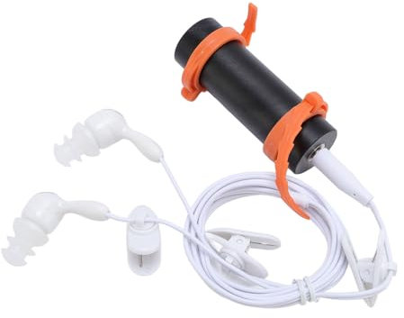 Tonysa Ipx8 Waterproof MP3 Player per Nuoto, Memoria da 8 GB, Riproduzione 8H, Include Auricolari Impermeabili, Guscio di Alluminio, per Immersioni, Corsa, Navigazione, Sport (Black)