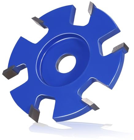 ONEVAN Frässcheibe für Winkelschleifer Holz, 125mm Holzschnitzscheibe 6 Zähne, Holzfräser Flex Raspelscheibe für Holzschnitzereien, Entrinden, Mahlen, Wolframlegierter Stahl