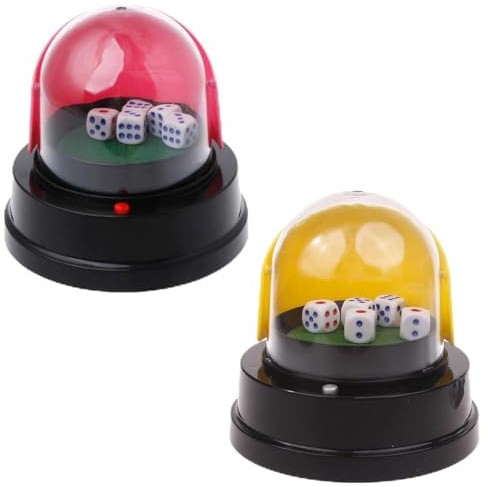 5 DIC Halbe Abdeckung Elektrisch Automatisch Roller Cup Batteriebetrieben Pub Party Spiel