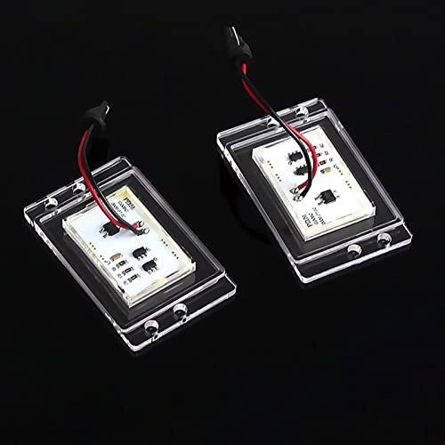 Rynplex LIGHT License Number Plate Light, for VOLVO, for 855 1993-1997, for V70 XC 1997-2000 Replace OEM 9152437 9187329 Car Number Plate Light