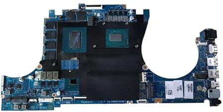 Placa Base for Ordenador portátil LA-H482P, Compatible con HP, Omen 15-DH con CPU I7-9750H GPU RTX2070 8G GTX1660Ti 6G, Placa Base L59767-601 L59764-001(I7-9750H RTX2070)
