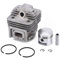 Akozon Juego de Cilindros Juego de pistones Juego de Anillos para TL52 BG520 Desbrozadora Eng 44MM