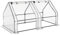 Christow Large Grow Tunnel Cloche Garden Polytunnel Greenhouse With Reinforced Cover (choose 1.8m, 2.7m or 3.6m long)