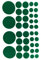 JAM2DAY 40 Pcs Assorted Adhesive Felt Pads To Protect Surfaces, Stick On Ornaments etc.