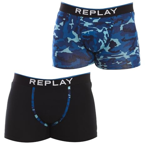 Replay Herren 8 Cuff Logo Unterwäsche