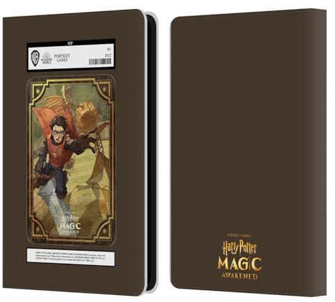 Head Case Designs Offizielle Harry Potter: Magic Awakened Harry Potter-Karte Charaktere Leder-Wallet-Hülle Kompatibel mit Kindle Paperwhite 5 (2021)