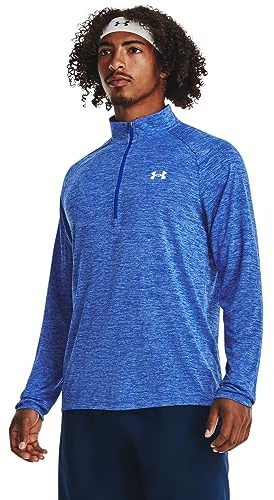 Under Armour Men's Tech 2.0 1/2 Zip - Long sleeve - Tops - Team Royal / Water / White XXL