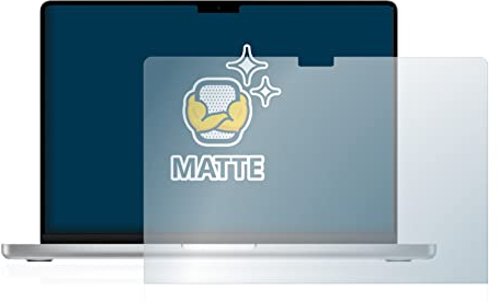 BROTECT Entspiegelungs-Schutzfolie für Apple MacBook Pro 14 2023 M2 Matte Displayschutz-Folie, Anti-Reflex, Anti-Fingerprint