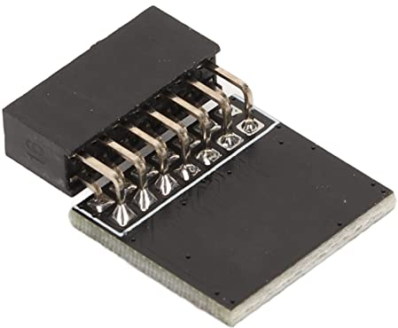 TPM 2.0 14 Pin TPM-Modul, PC 14 Pin 2MM MSI TPM-Modul TPM 2.0 Motherboard-Modul für Win7 64bit, für Win 8.1 32/, 64bit, für Win 10 64bit