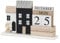 GHIAKQYT Kalender Würfel Holz Schreibtisch Ewiger Kalender - Tischkalender Block Planer Monat Woche Datum Display Holzkalender Dauerkalender für Zuhause Büro Tischdeko Dekoration Urlaubskalender