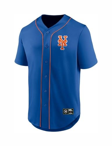 Fanatics - MLB New York Mets Core Franchise Jersey Hemd Farbe Blau, Größe XXL