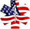 WildeBabsKLBT 11cm Hochwertiger Auto-Aufkleber Sticker Decal Autoaufkleber Aufkleber-Folie Wetterfest Star of Life EMT USA Flag Flagge Fahne F1874