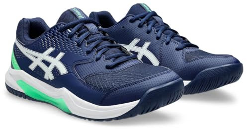 ASICS Gel-Dedicate 8, Sneaker Uomo, DISTESO Blu/Bianco, 42 EU