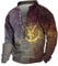 KONG JIMFAN Roter Hoodie Herren West Hoodie Tshirt Pullover Pro Longsleeve Herren Sweatshirt Herren Ihc Pullover Weiss Hemd Hoodies Oversized Parka Jacke Surf T Shirt(4-Purple,3XL)