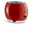 BUGATTI Romeo, Tostapane di Design Multifunzione in Acciaio Inox, 7 Livelli di Tostatura, 4 Funzioni, Pinze non Incluse, 870-1035 W, Colore Rosso