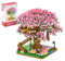 Sakura Baumhaus Bausteine Set, Mini 2138 Teile Baumhaus Modellbausatz Sakura Baumhaus Mini Brick Sets Bauspielzeug Tolles Architekturspielzeug für Erwachsene und Kinder