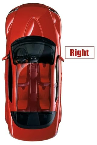LOKORI Auto Rücklicht Für Golf 7 2013-2017 Auto außerhalb Rücklicht Blinker Bremsleuchte,Auto Heck Rücklampe,B-Right-Inside