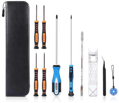 10PCS Customized Screwdriver Set Compatible with Dyson Ball/Outsize/Gen5 V6 V7 V8 V10 V11 V15 Vacuum Cleaner, Hairdryer, AM10 Humidifier, Precision Phillips and Torx Screwdrivers Disassembly Tool