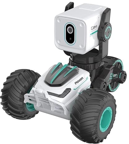3T6B Ferngesteuertes Auto Mit 1080P Kamera,Sprachmodus Kann aus der Ferne sprechen,Fernbedienung mit Display,Kamera kann nach oben und unten gesteuert werden,USB-Laden,Truggy für Erwachsene und Kinder