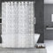 Badevorhang, 180x180cm Duschvorhang Durchsichtig, EVA Duschvorhang Anti Schimmel, Duschvorhang Wasserdicht, Duschvorhang 180x180 Mit 12 Ringen, Duschvorhänge Schimmelschutz 3D,für Dusche und Badewanne