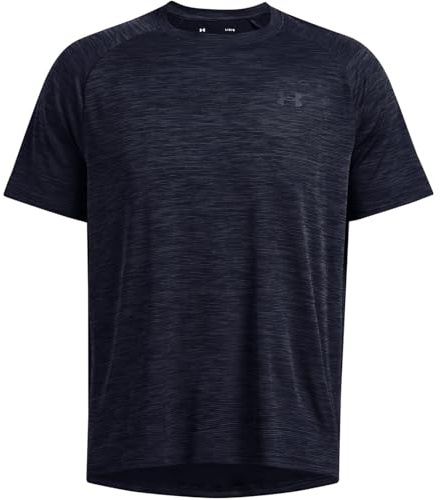 Under Armour Kurzärmeliges Tech-T-Shirt für Herren, (410) Midnight Navy/Schwarz, XXL
