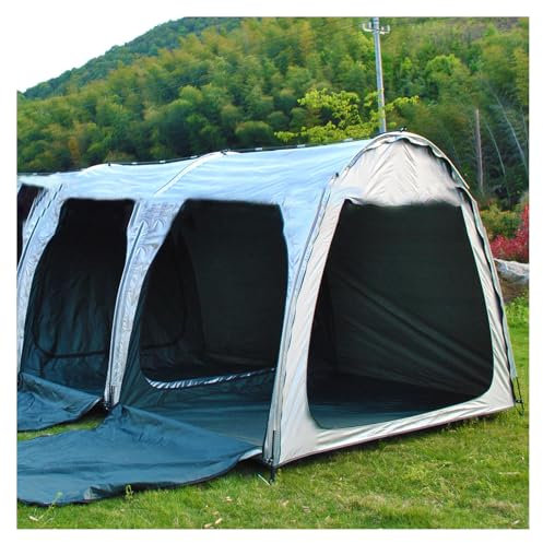 LHCXKJGS Bike Tent Outdoor Storage Waterproof Can Be Spliced Bike Storage Tent for 2/3/4/5 Bikes Motorcycle Tent Garage,Silver