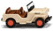 Wiking 0010 01 H0 PKW Modell Willys Jeep CJ-3A, elfenbeinbeige